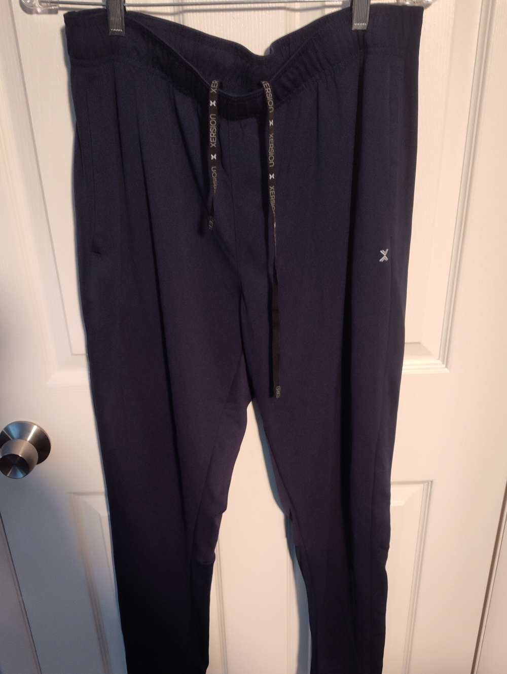 Xersion Navy Drawstring Joggers